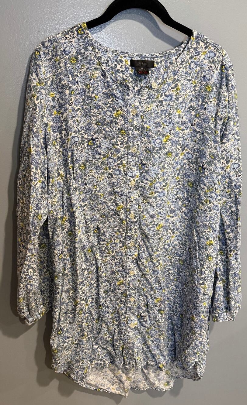 J. Crew Nightdress in Blooming Floral - Size M